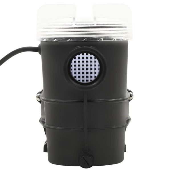 Poolpumpe mit Timer Schwarz 0,25 PS 8000 L/h