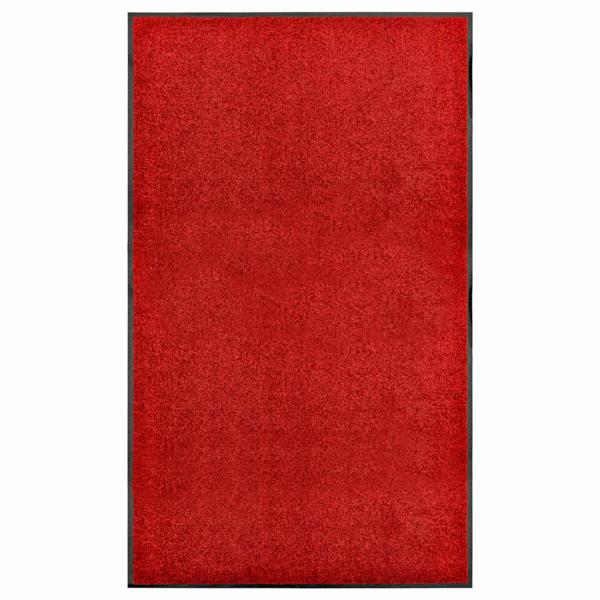 ARDEBO.de - Fußmatte Waschbar Rot 90x150 cm