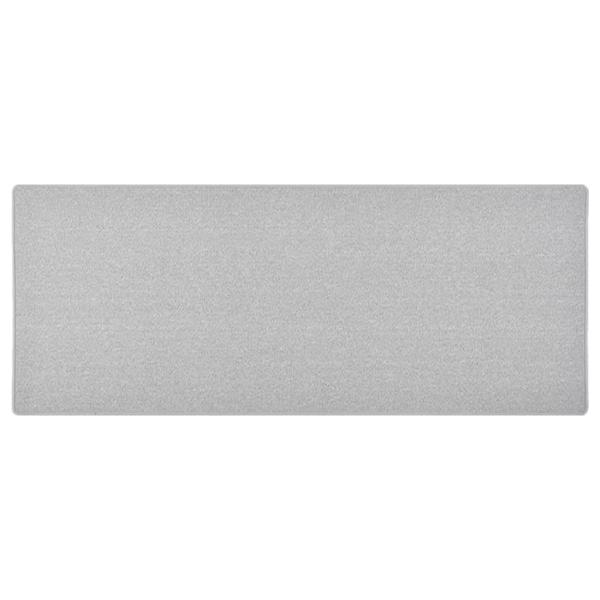 ARDEBO.de - Teppichläufer Hellgrau 80x200 cm
