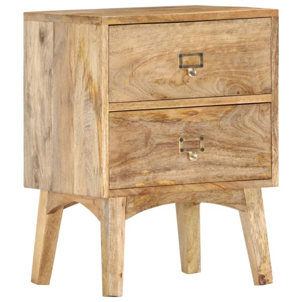 ARDEBO.de - Nachttisch 40 x 35 x 55 cm Massivholz Mango