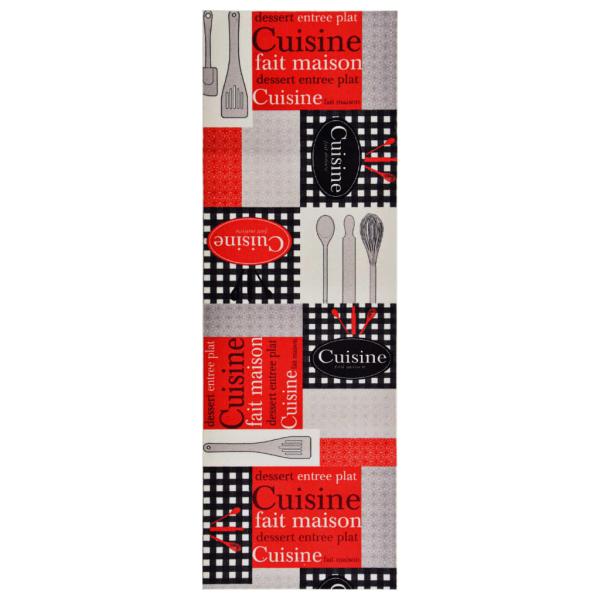ARDEBO.de - Küchenbodenmatte Waschbar Cuisine 45x150 cm