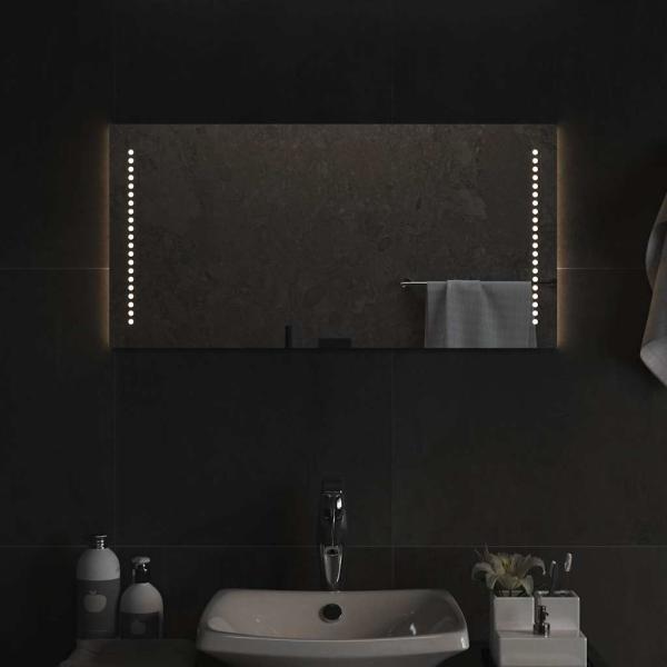 ARDEBO.de - LED-Badspiegel 80x40 cm