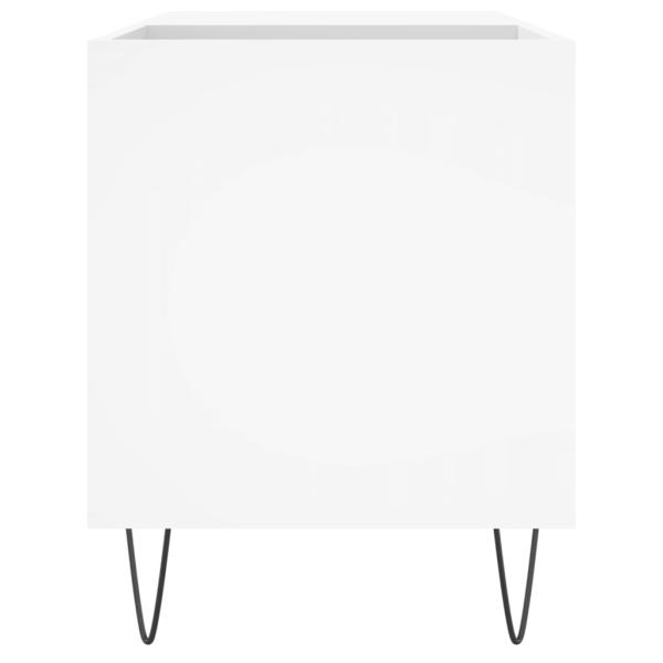 Plattenschrank Weiß 85x38x48 cm Holzwerkstoff