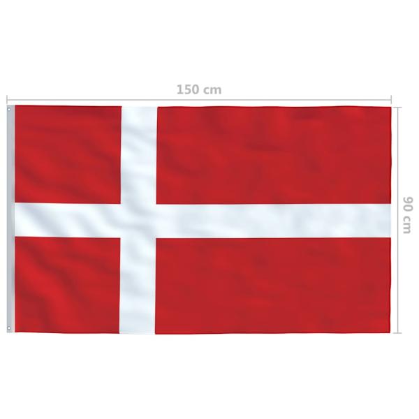 Flagge Dänemarks 90 x 150 cm