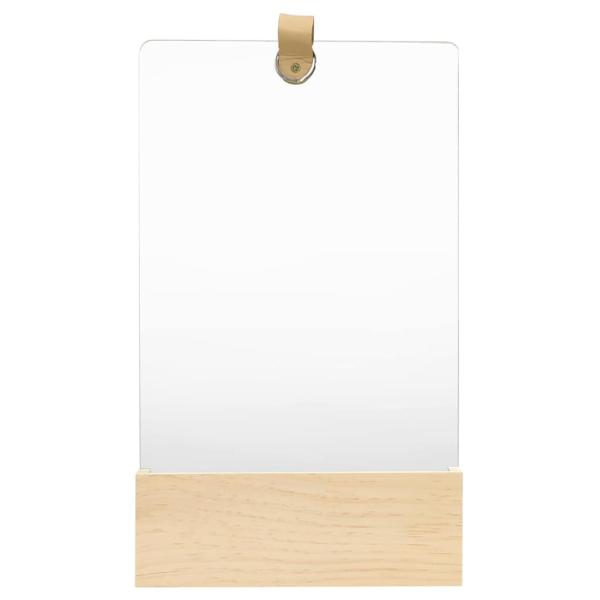ARDEBO.de - Wandspiegel Kiefer Massivholz 23x39,5 cm