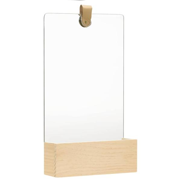 Wandspiegel Kiefer Massivholz 23x39,5 cm