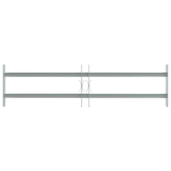 Fenstergitter Verstellbar mit 2 Querstäben 700-1050 mm