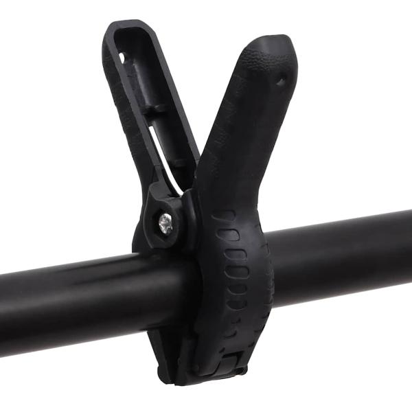 Hintergrundst?nder T-Form Schwarz 91x60x(70-200) cm