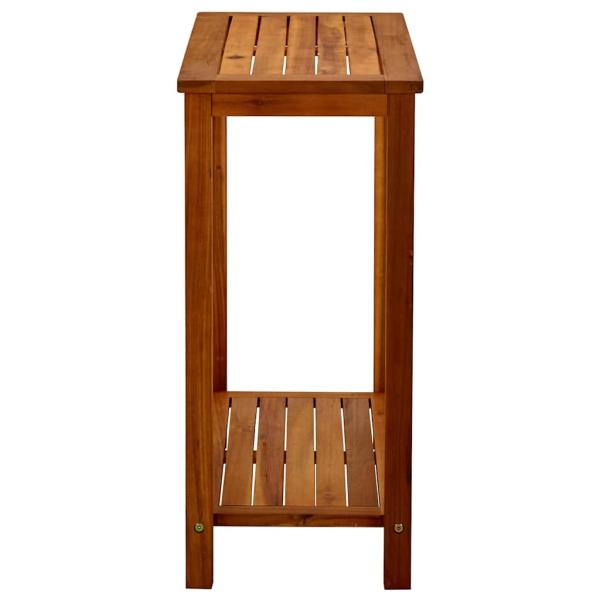 Garten-Konsolentisch 80x35x75 cm Massivholz Akazie