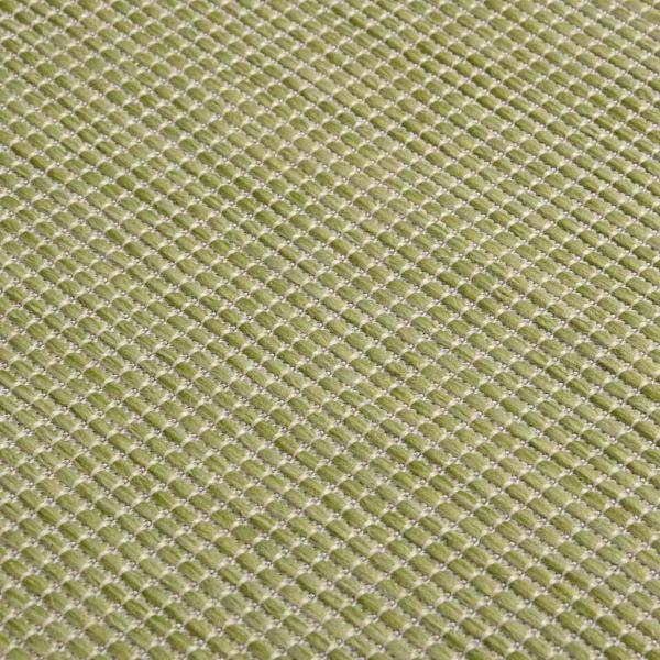 Outdoor-Teppich Flachgewebe 80x250 cm Grün