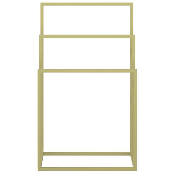 Handtuchständer Golden 48x24x79 cm Eisen