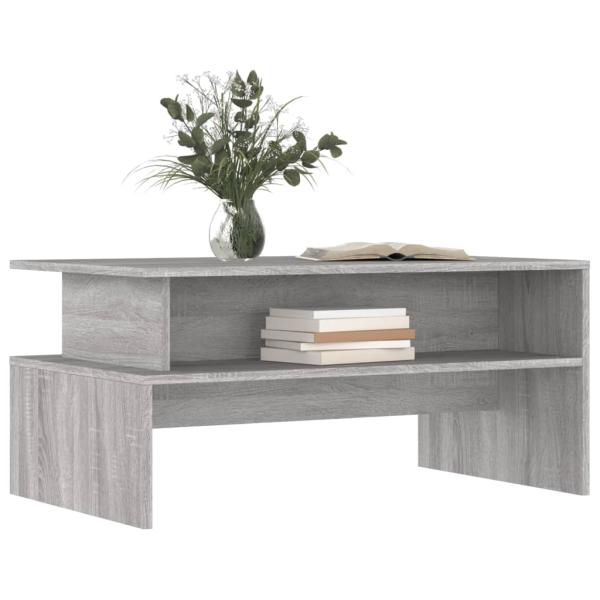 Couchtisch Grau Sonoma 90x55x42,5 cm Holzwerkstoff