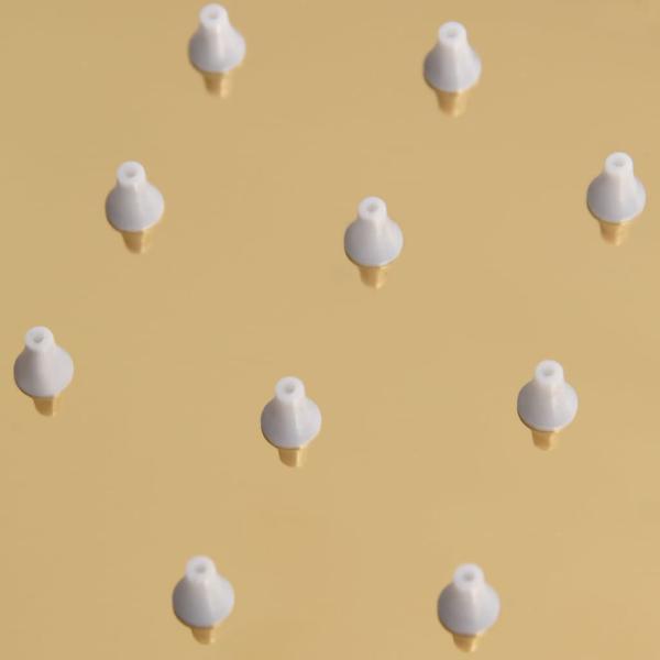 Regenbrause Edelstahl 25x25 cm Quadrat Golden
