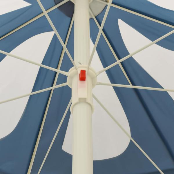Strandschirm Blau 240 cm