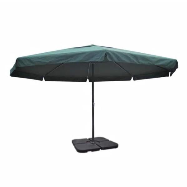 Sonnenschirm Aluminium Tragbarer Sonnenschirmständer Grün