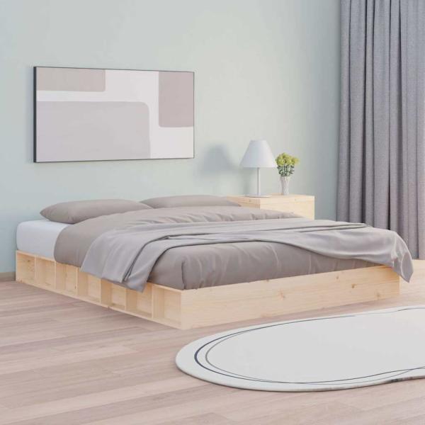 ARDEBO.de - Massivholzbett 140x200 cm