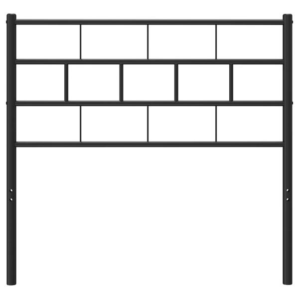 Ersatz-Kopfteil Metall Schwarz 75 cm