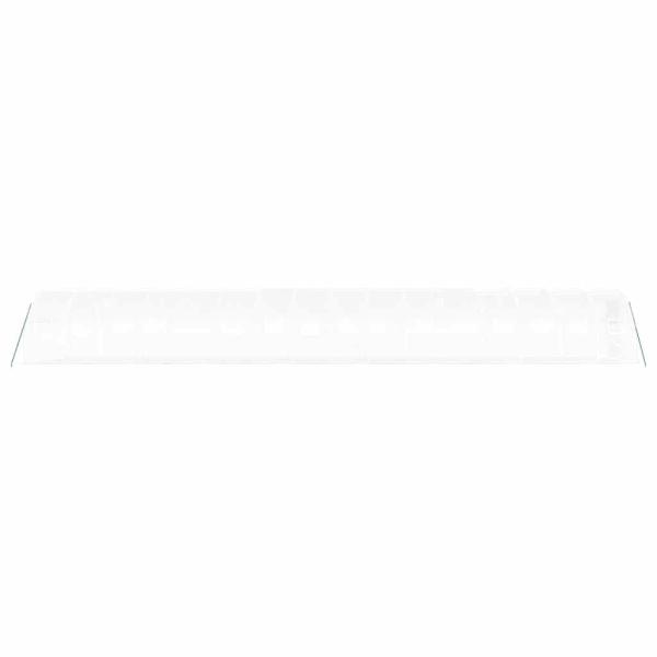 Gewächshaus mit Stahlrahmen Weiß 48 m² 16x3x2 m