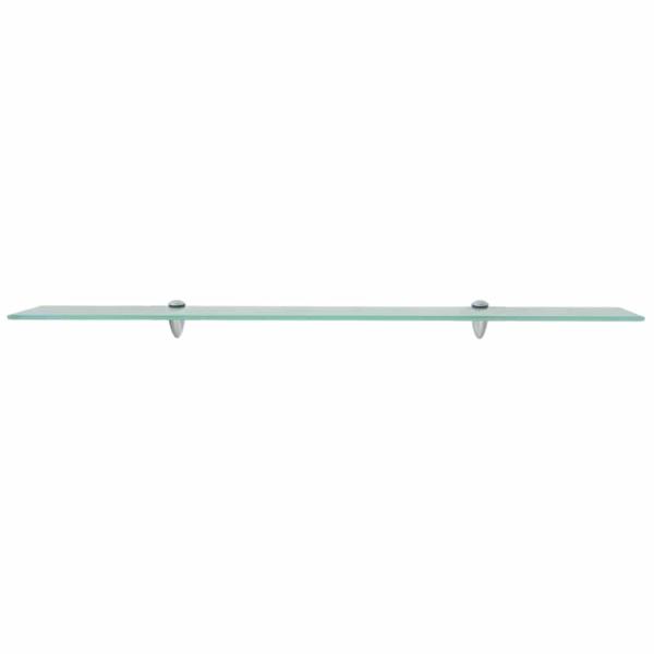 Schweberegale 2 Stk. Glas 100x20 cm 8 mm