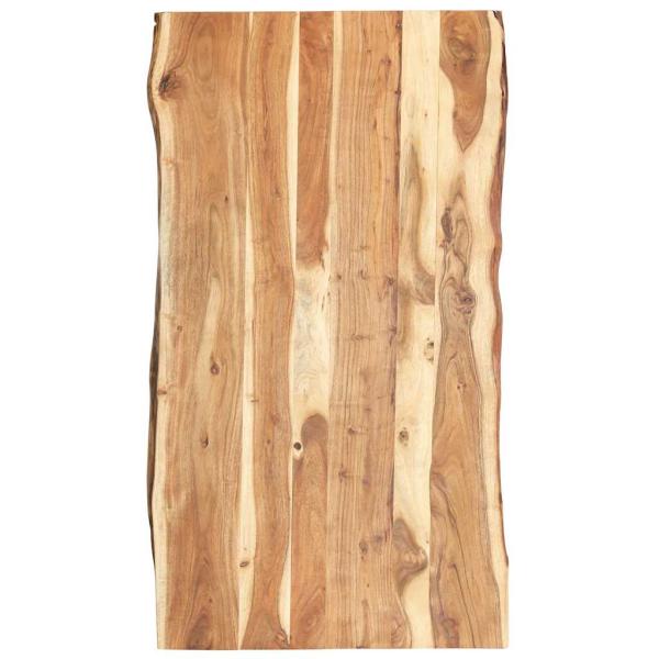 ARDEBO.de - Tischplatte Massivholz Akazie 118x(50-60)x3,8 cm