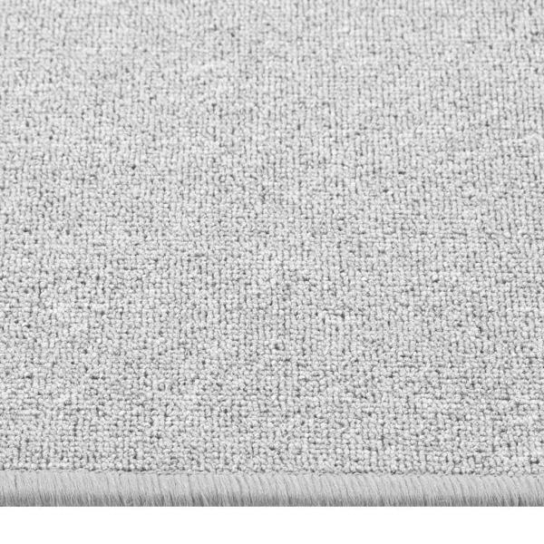 Teppichläufer Hellgrau 80x300 cm
