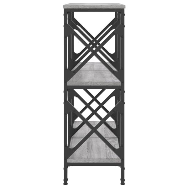 Konsolentisch Grau Sonoma 100x28x80,5 cm Holzwerkstoff