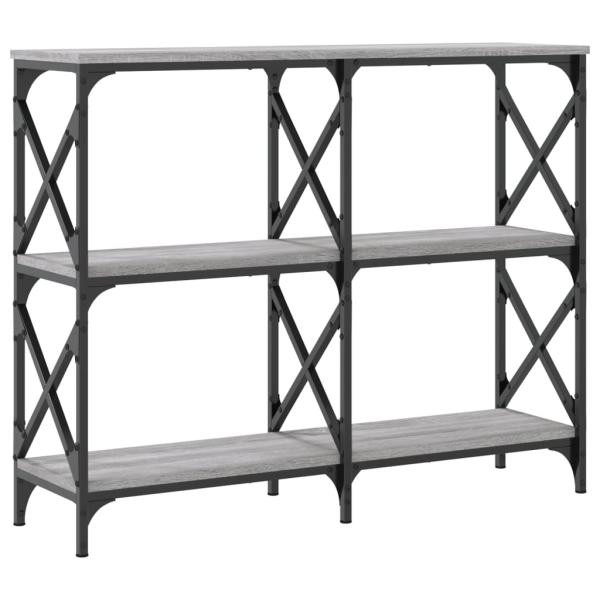 Konsolentisch Grau Sonoma 100x28x80,5 cm Holzwerkstoff