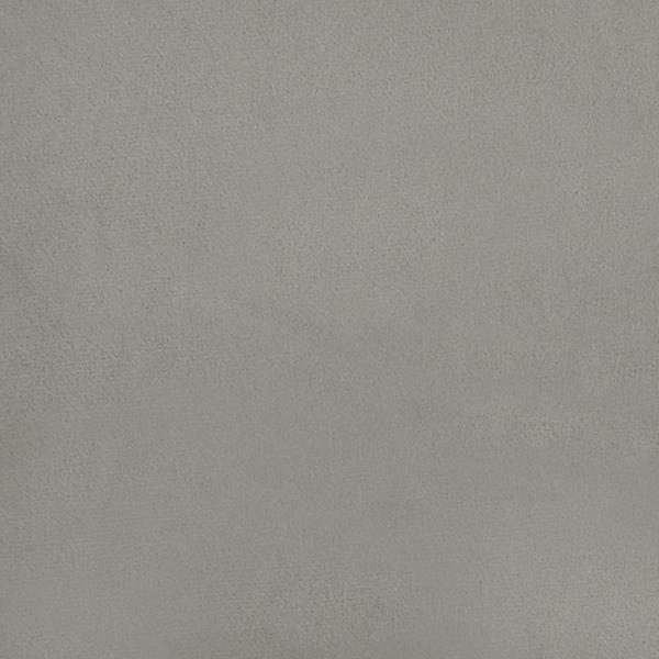 Kopfteil mit Ohren Hellgrau 183x23x118/128 cm Samt