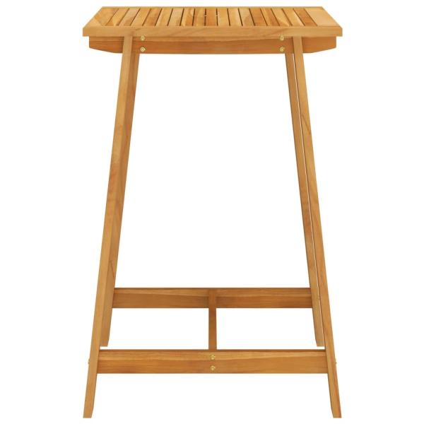 3-tlg. Gartenbar-Set mit Kissen Braun