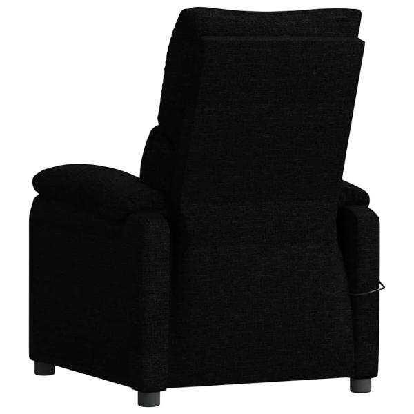 Massagesessel Schwarz Stoff