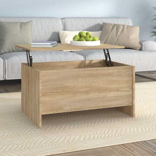 ARDEBO.de - Couchtisch Sonoma-Eiche 80x55,5x41,5 cm Holzwerkstoff