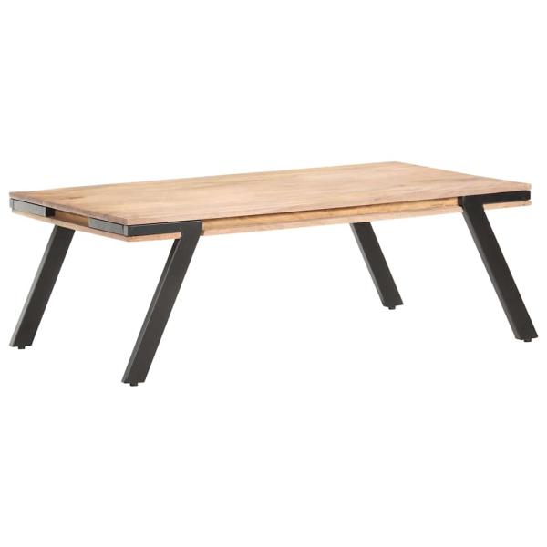 ARDEBO.de - Couchtisch 114x65x40 cm Mango Massivholz