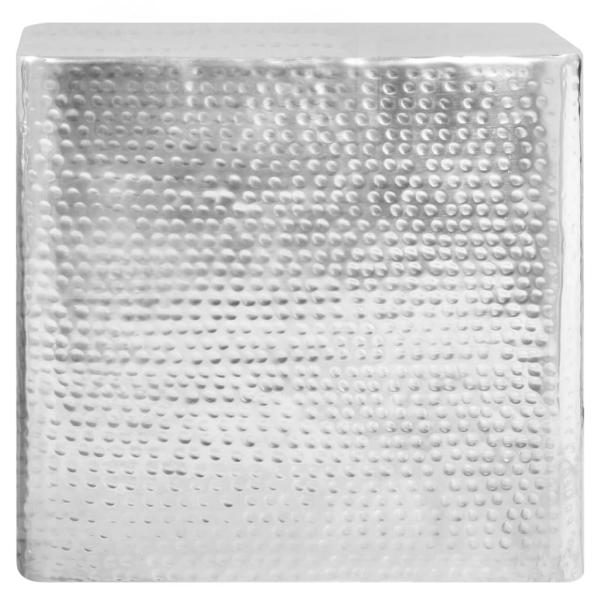 Couchtische 2 Stk. Silbern Aluminium