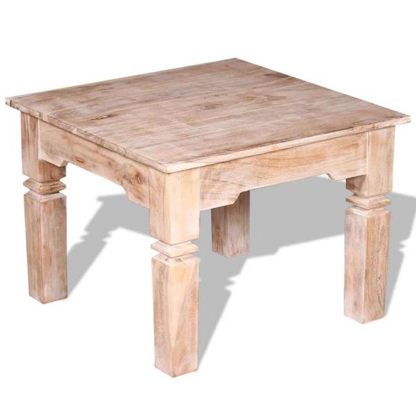 Couchtisch Akazienholz 60x60x45 cm