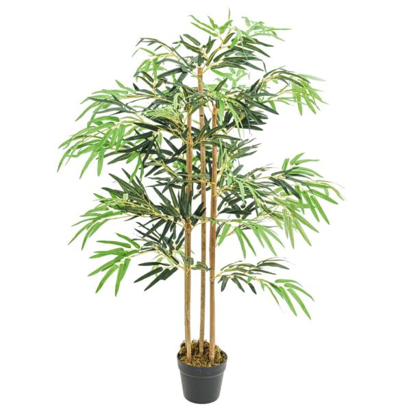 ARDEBO.de - Bambusbaum Künstlich 730 Blätter 120 cm Grün