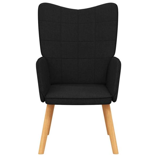 Relaxsessel Schwarz Stoff