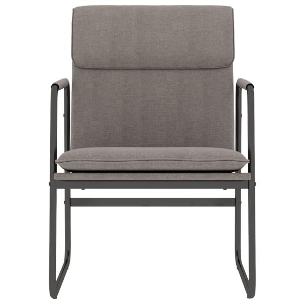 Loungesessel Taupe 55x64x80 cm Stoff