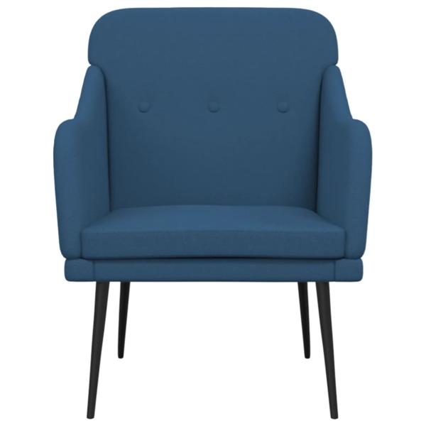 Sessel Blau 63x76x80 cm Stoff