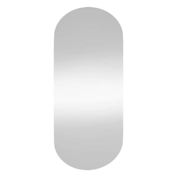 Wandspiegel 45x100 cm Glas Oval