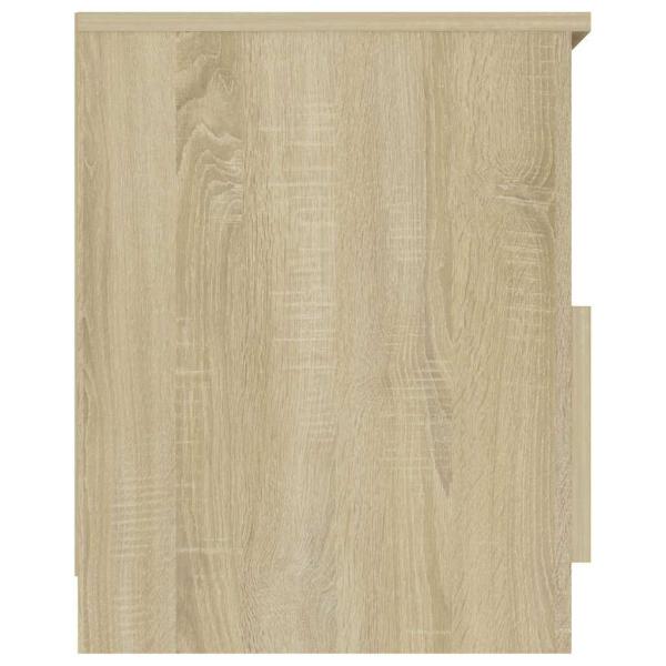 Nachttische 2 Stk. Sonoma-Eiche 40x40x50 cm Holzwerkstoff