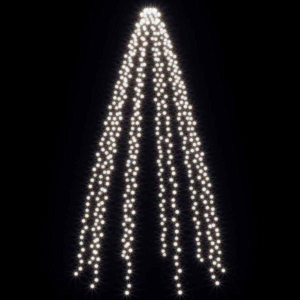 Weihnachtsbaum-Beleuchtung 500 LEDs Kaltweiß 500 cm