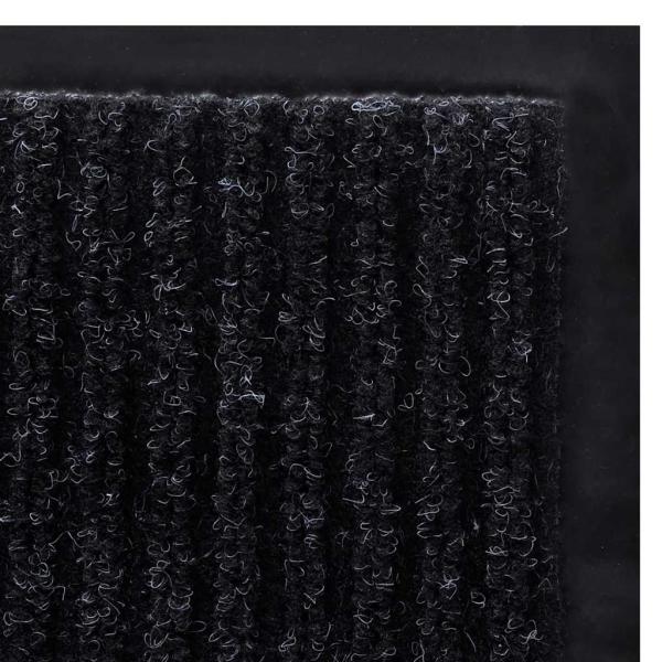Türmatte Schwarz 120 x 180 cm PVC