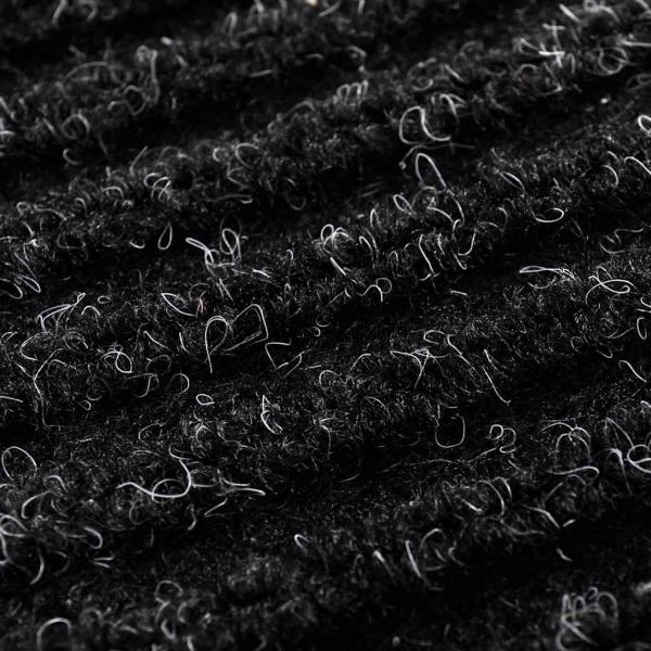 Türmatte Schwarz 90 x 120 cm PVC