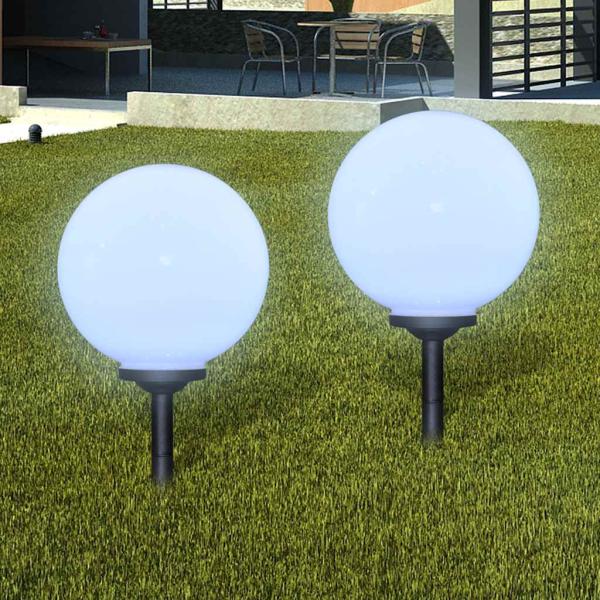 ARDEBO.de - Wegeleuchten 4 Stk. LED 30 cm mit Erdspieß