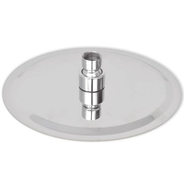 Regenbrause Edelstahl 20 cm Rund