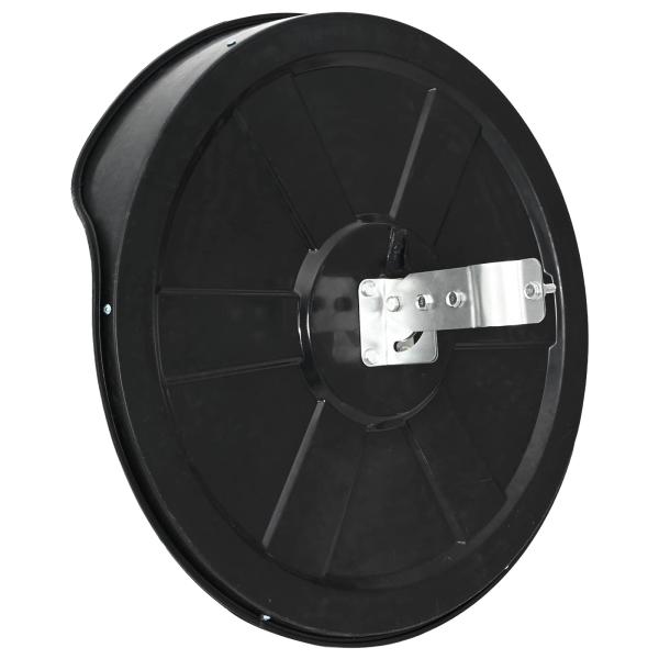 Verkehrsspiegel Konvex PC-Kunststoff Schwarz 30 cm Outdoor