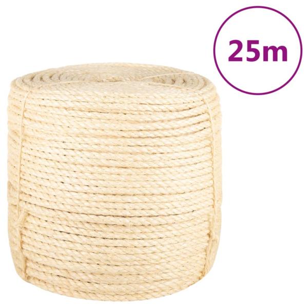 ARDEBO.de - Seil 100% Sisal 8 mm 25 m