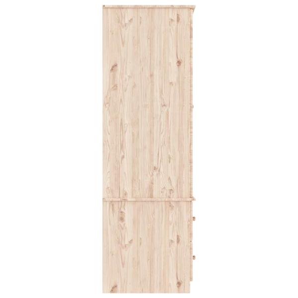 Kleiderschrank ALTA 90x55x170 cm Massivholz Kiefer