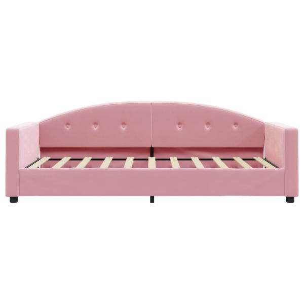 Tagesbett Rosa 80x200 cm Samt