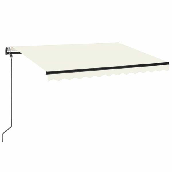 Automatische Markise mit LED & Windsensor 350x250 cm Creme